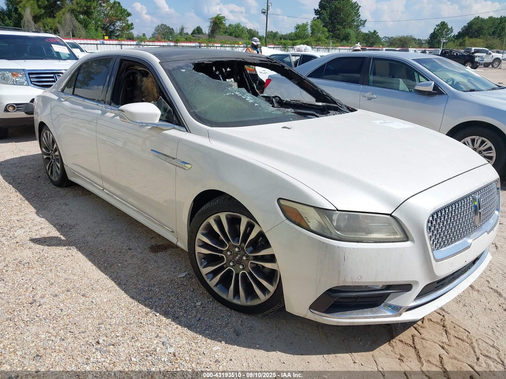 2017 LINCOLN CONTINENTAL