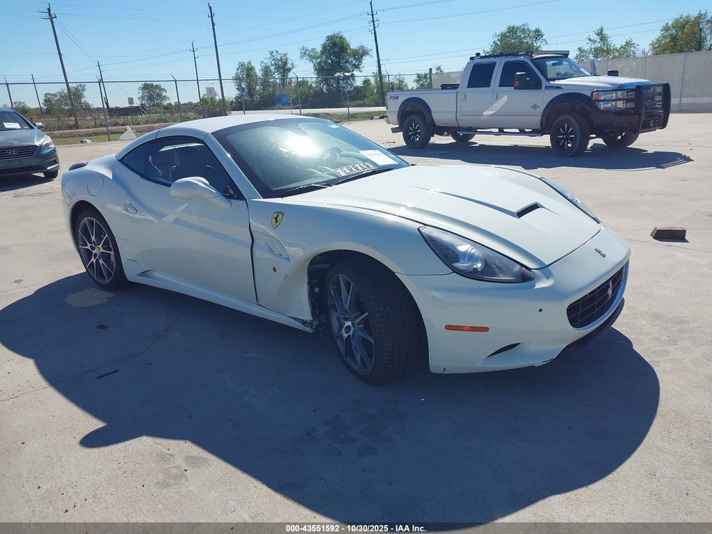 2012 FERRARI CALIFORNIA