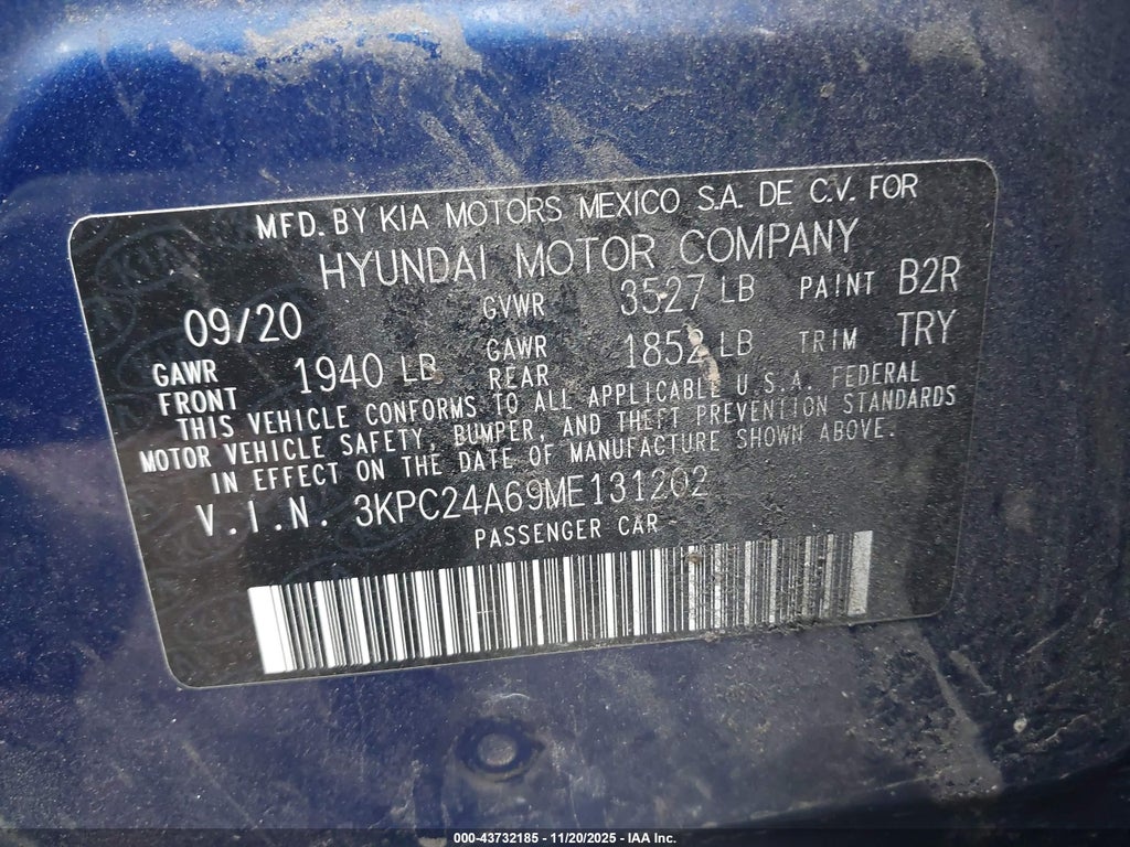 2021 Hyundai Accent SE photo 9