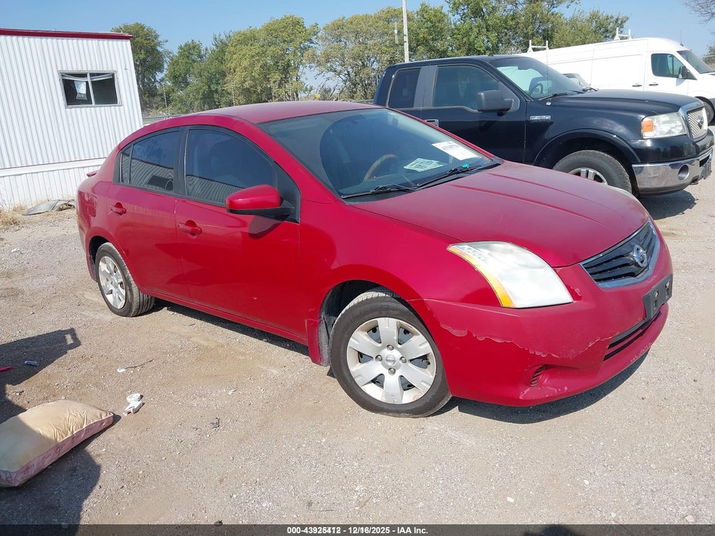 3N1AB6AP0CL621696 2012 NISSAN SENTRA photo no. 1