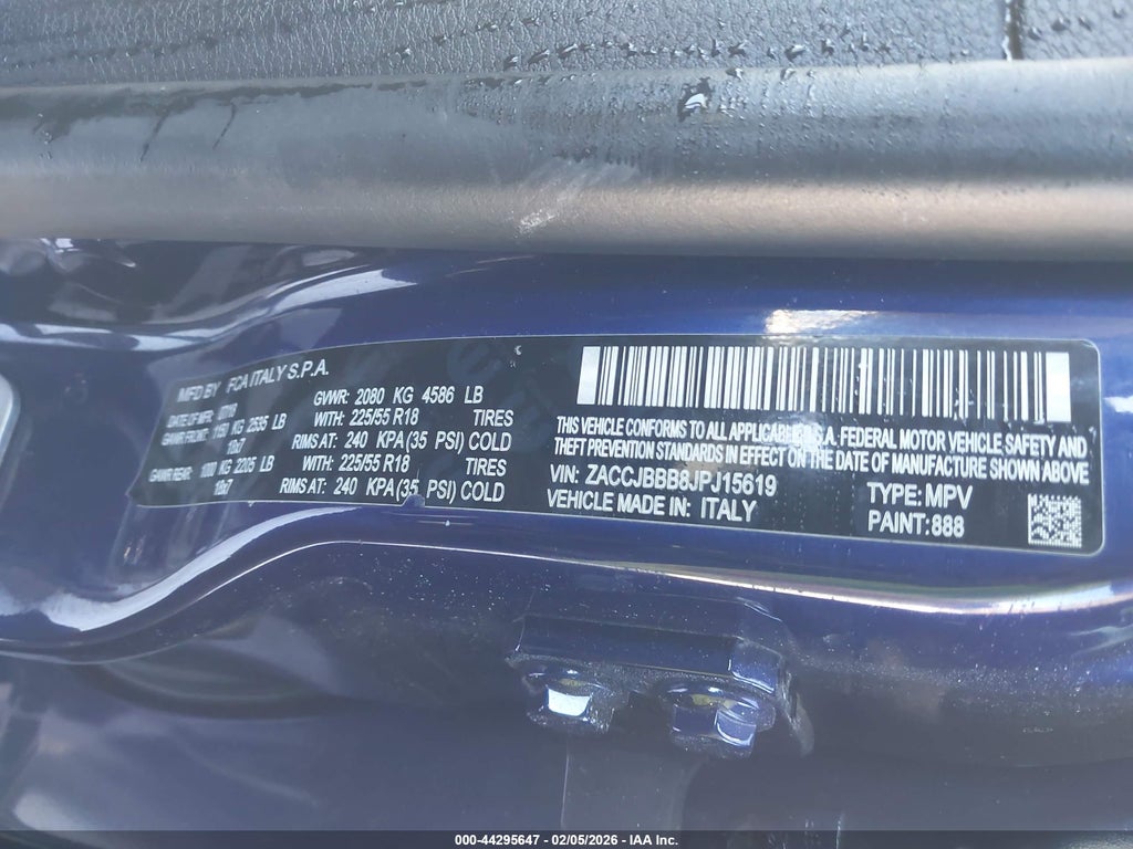 2018 Jeep Renegade Latitude 4X4 photo 9