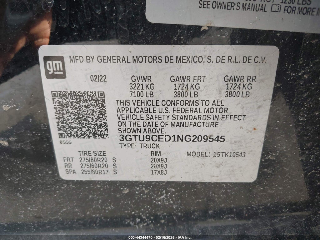 2022 GMC Sierra 1500 Limited 4WD Short Box Elevation photo 9