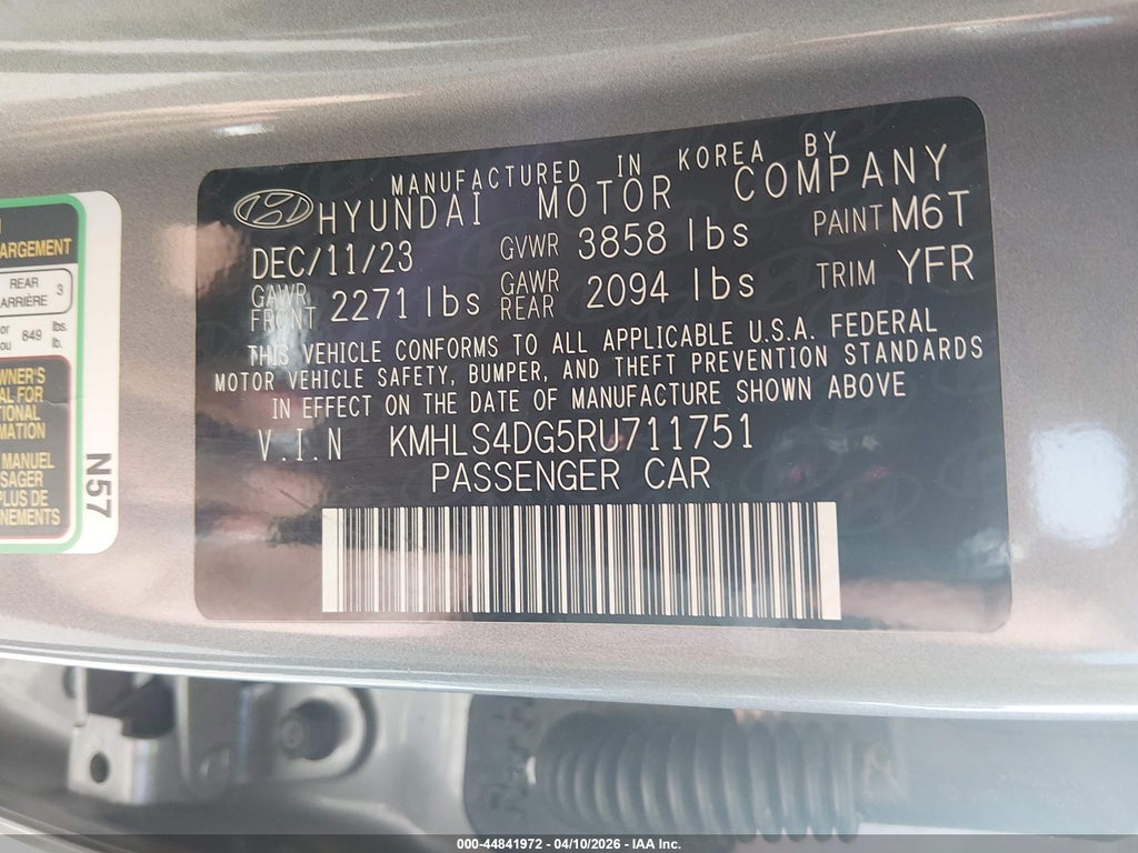 2024 Hyundai Elantra SEL photo 9