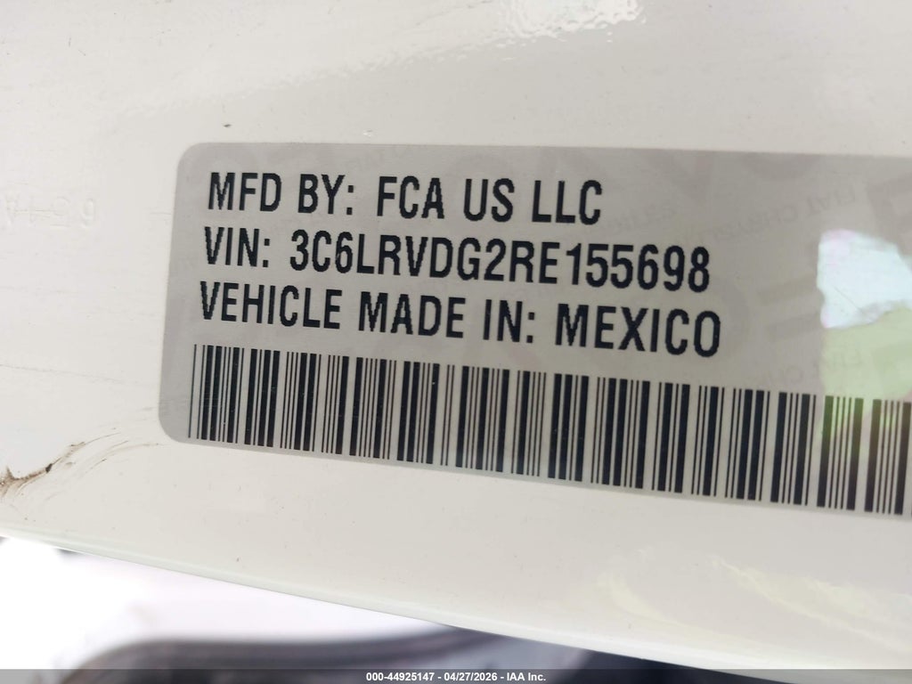 2024 Ram Promaster 2500 Tradesman High Roof 159 WB W/Pass Seat photo 9