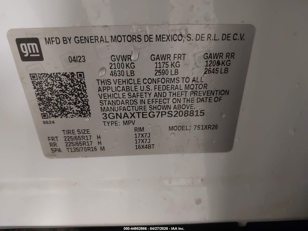 2023 Chevrolet Equinox AWD 2FL photo 9