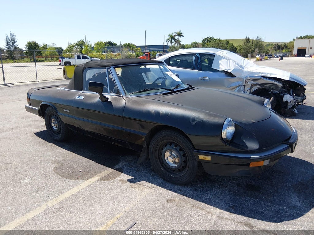 1986 ALFA ROMEO VELOCE