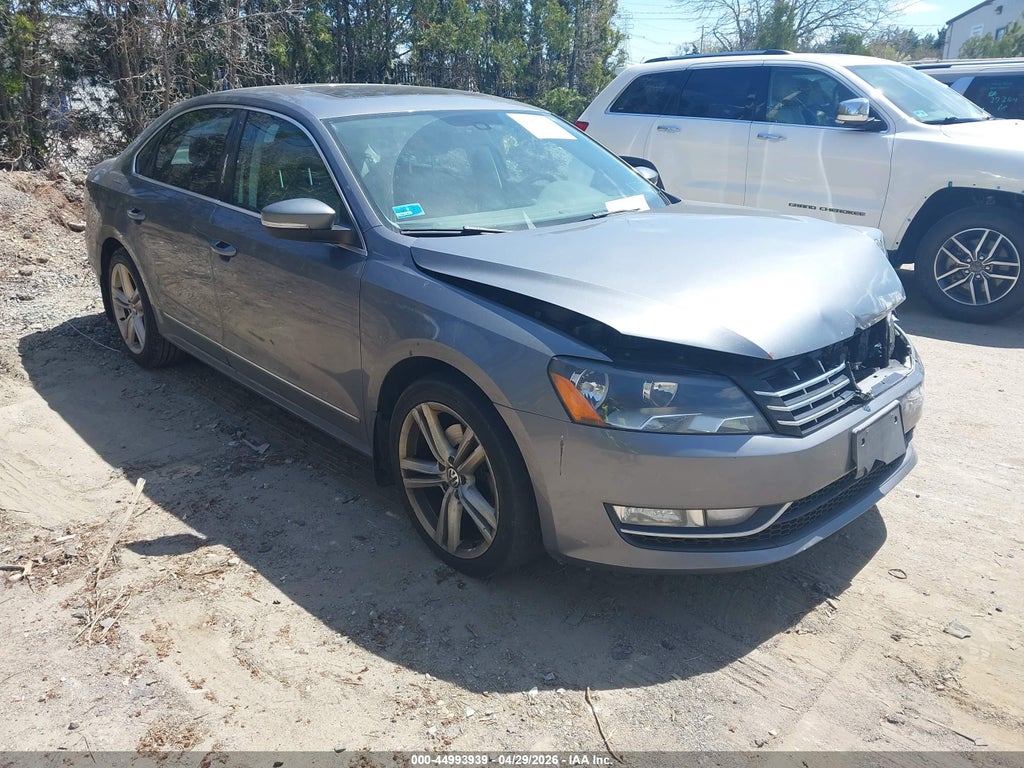 1VWCN7A30DC137344 2013 VOLKSWAGEN PASSAT photo no. 1