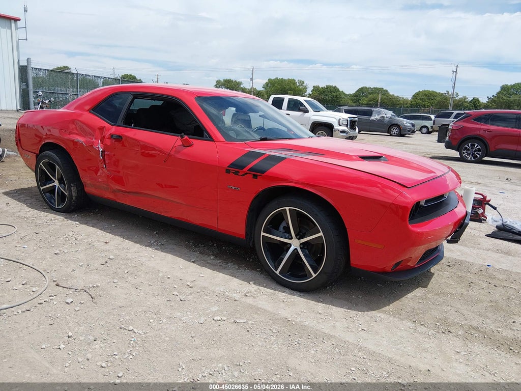 2C3CDZBT9GH279925 2016 DODGE CHALLENGER photo no. 1