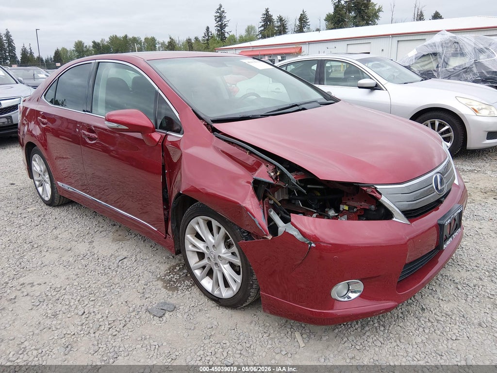 JTHBB1BA9A2020704 2010 LEXUS HS 250H photo no. 1