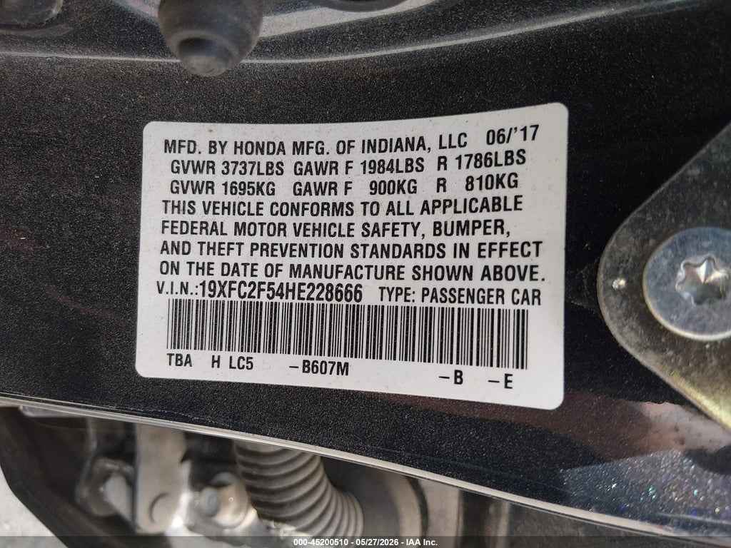 2017 Honda Civic LX photo 9