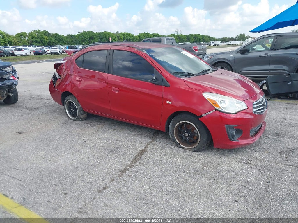ML32F3FJ1HHF09610 2017 MITSUBISHI MIRAGE G4 photo no. 1