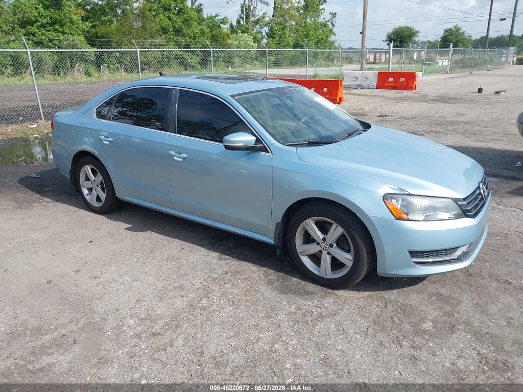 1VWBH7A32DC079031 2013 VOLKSWAGEN PASSAT photo no. 1