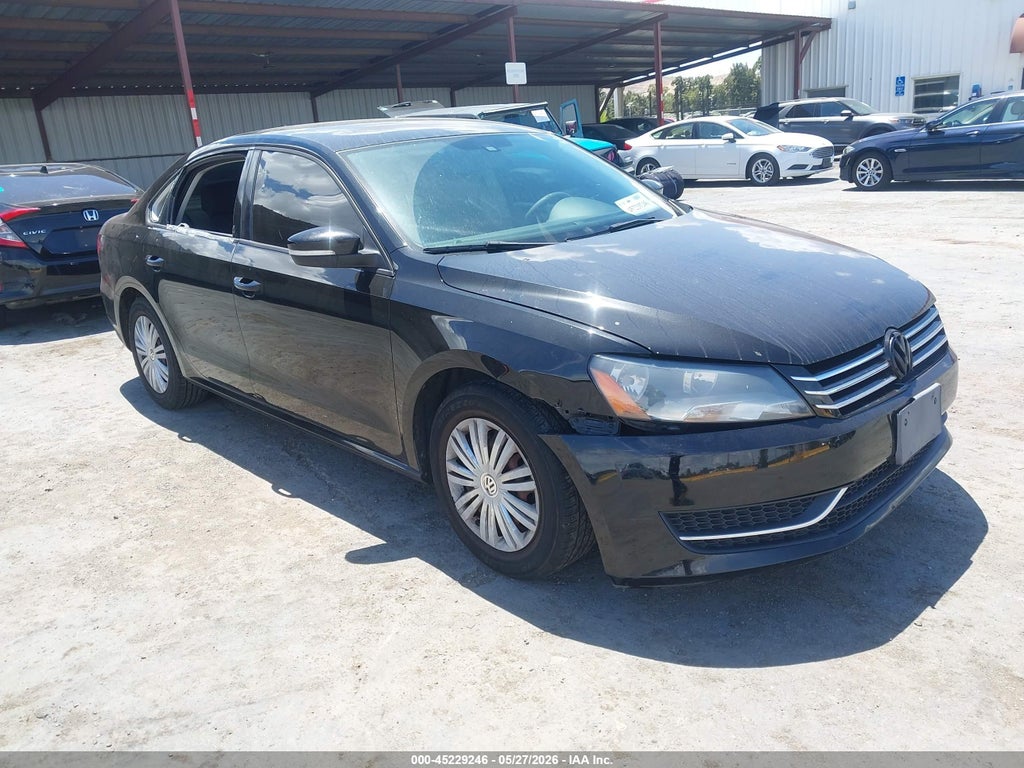 1VWAP7A34EC019672 2014 VOLKSWAGEN PASSAT photo no. 1