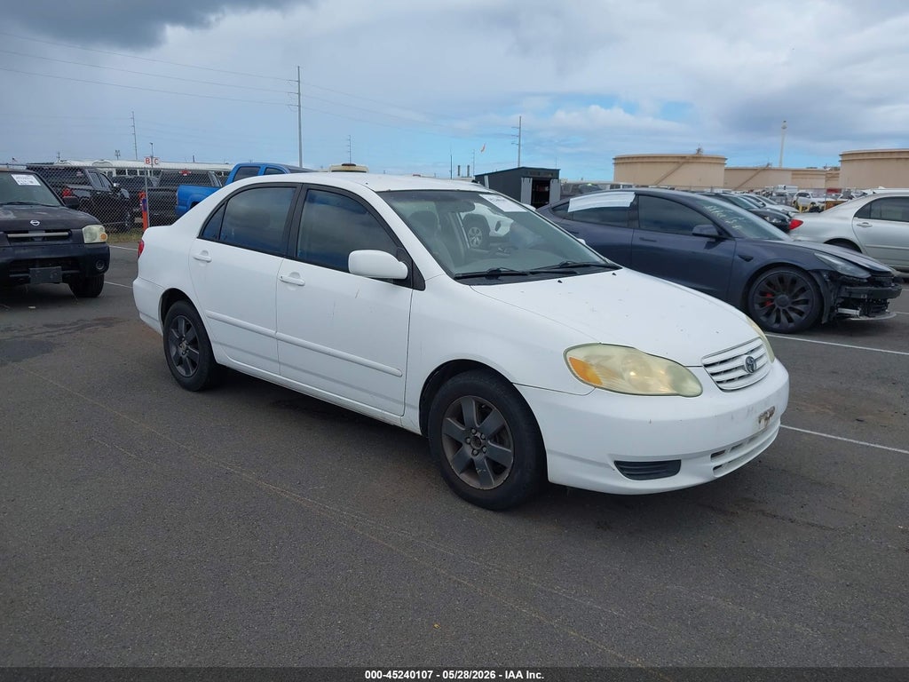 1NXBR3HEX3D075099 2003 TOYOTA COROLLA photo no. 1