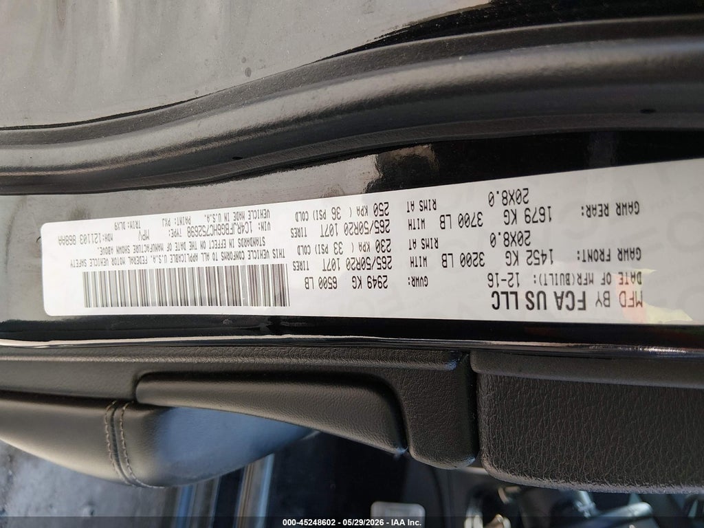 2017 Jeep Grand Cherokee Limited 4X4 photo 9