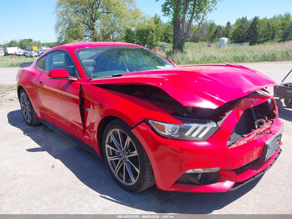 1FA6P8CF7H5262686 2017 FORD MUSTANG photo no. 1