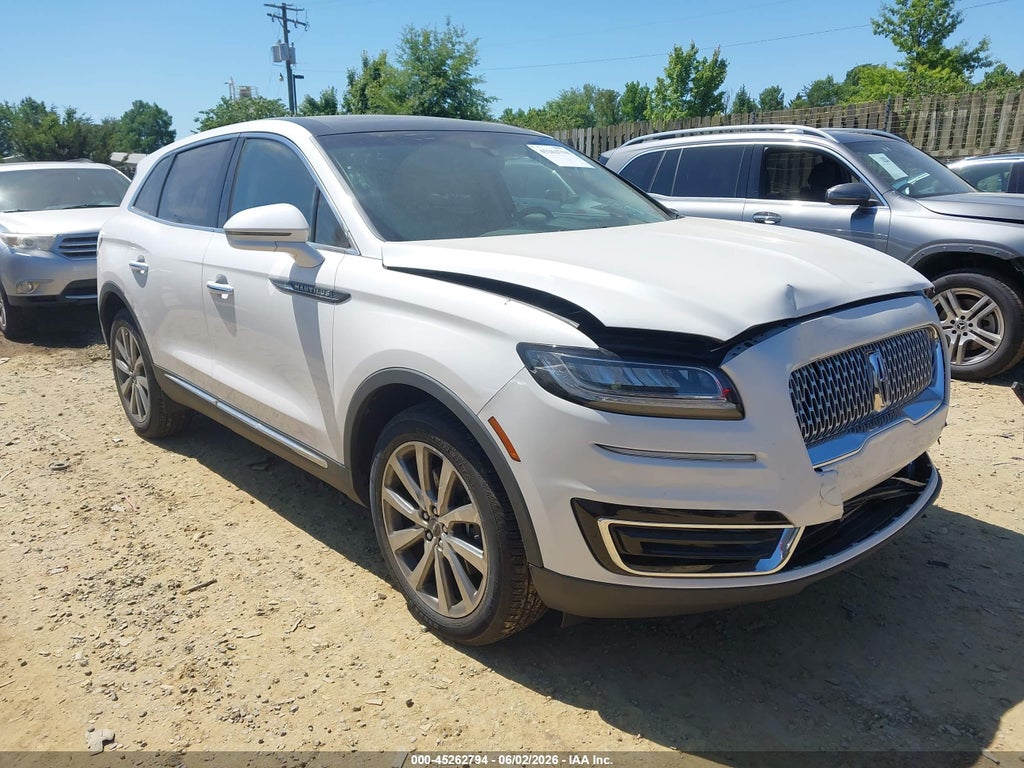 2019 LINCOLN NAUTILUS