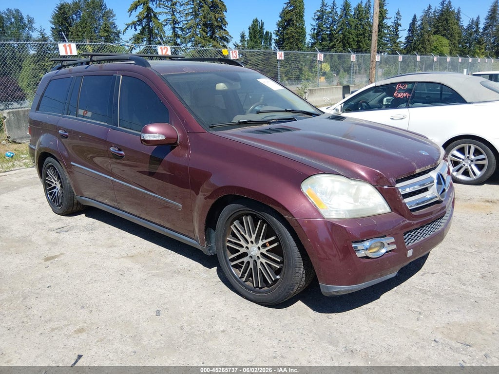 4JGBF71E37A170394 2007 MERCEDES-BENZ GL 450 photo no. 1