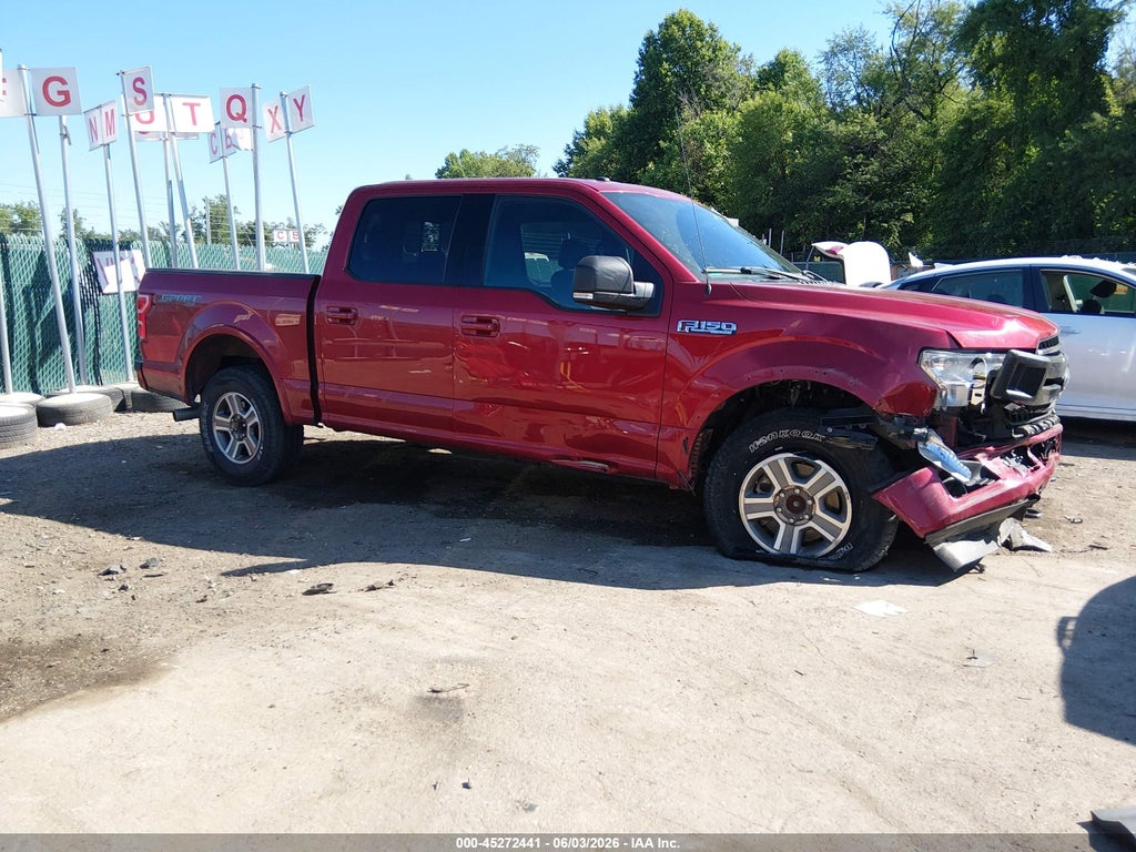 1FTEW1EP7JFA75938 2018 FORD F-150 photo no. 1
