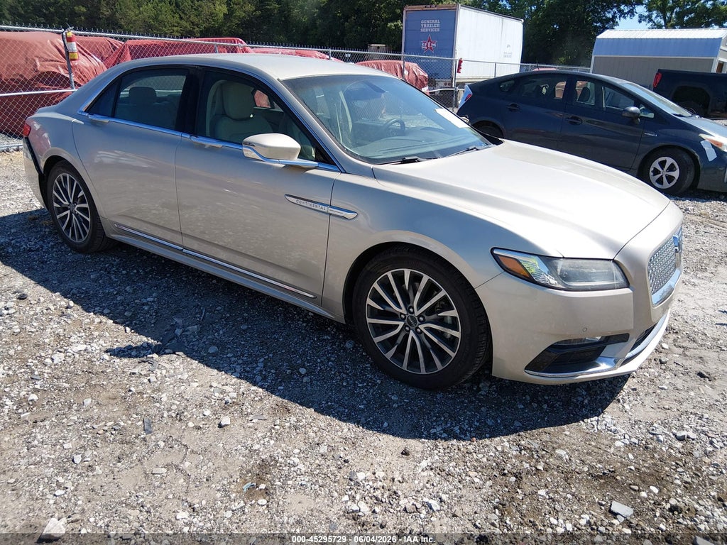 2017 LINCOLN CONTINENTAL