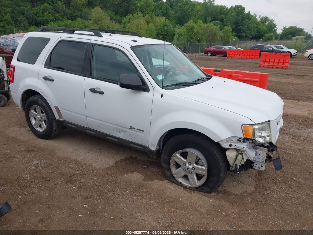 1FMCU4K37AKA96078 2010 FORD ESCAPE HYBRID photo no. 1