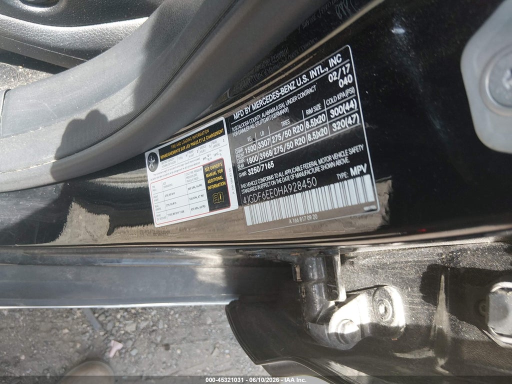 2017 Mercedes-Benz GLS 450 4MATIC photo 9