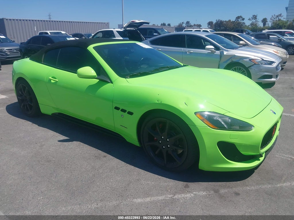 2014 MASERATI GRANTURISMO