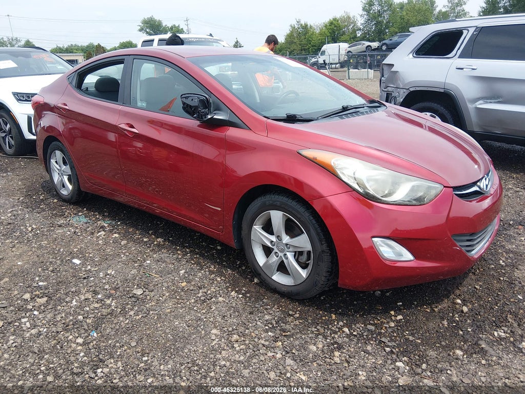 5NPDH4AE1DH453449 2013 HYUNDAI ELANTRA photo no. 1