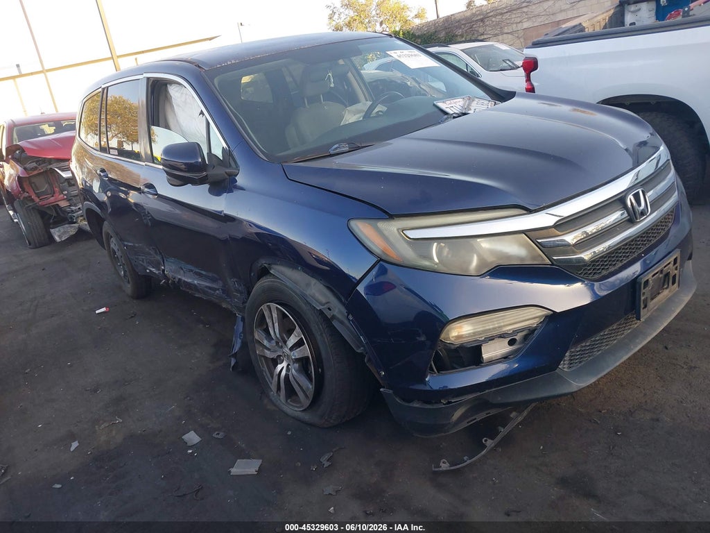 5FNYF5H34GB045371 2016 HONDA PILOT photo no. 1