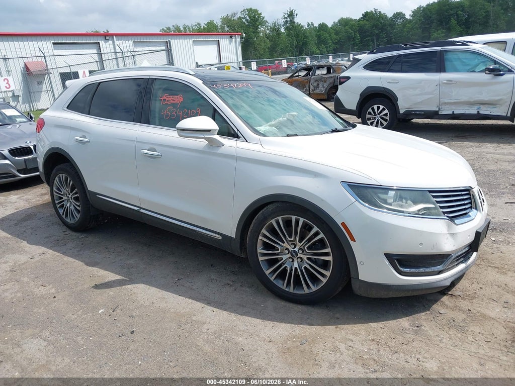 2016 LINCOLN MKX