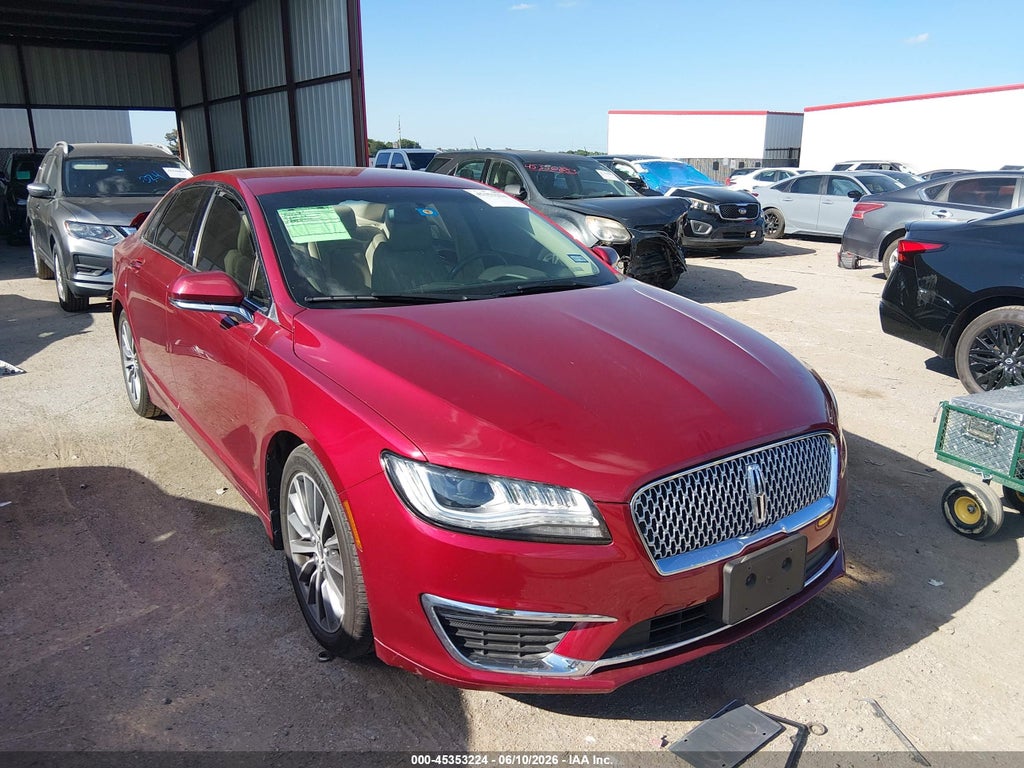 2018 LINCOLN MKZ