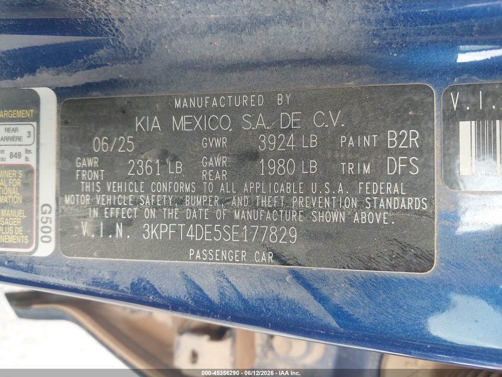 2025 Kia K4 LXS photo 9