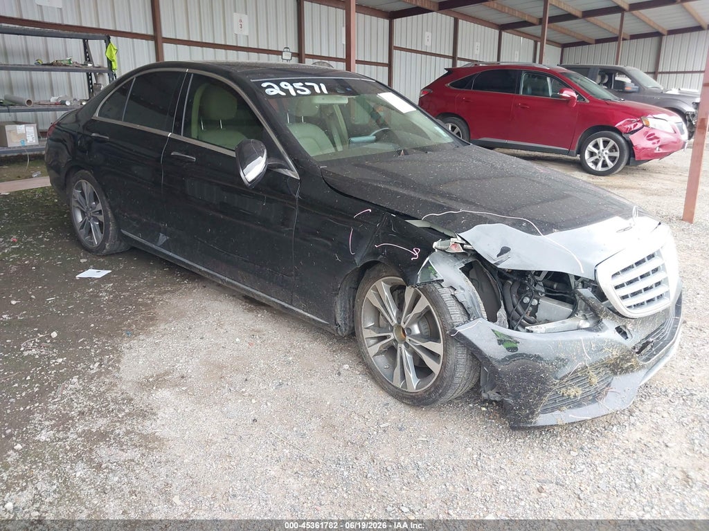55SWF4JB3FU054546 2015 MERCEDES-BENZ C 300 photo no. 1