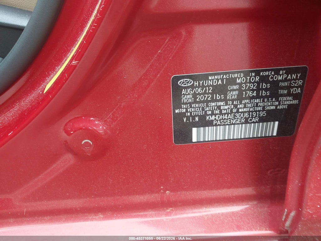 2013 Hyundai Elantra Limited photo 9