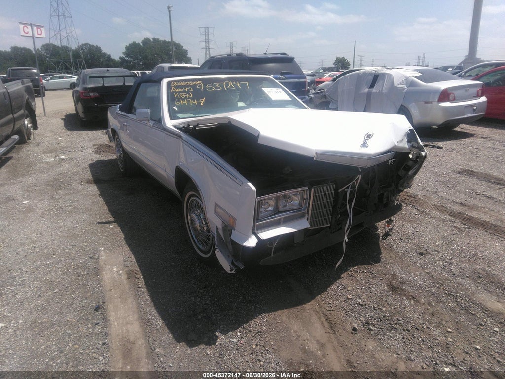 1984 CADILLAC ELDORADO
