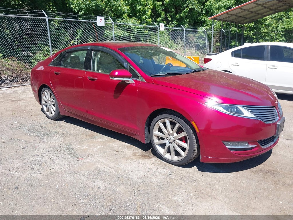 2016 LINCOLN MKZ