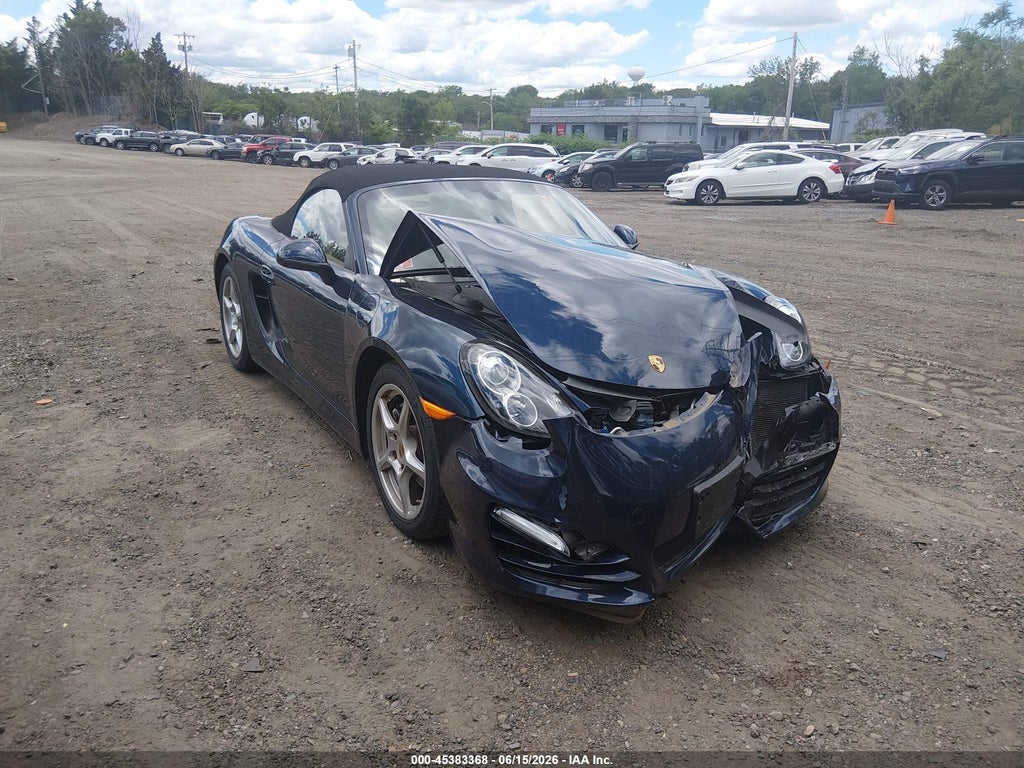 2013 PORSCHE BOXSTER