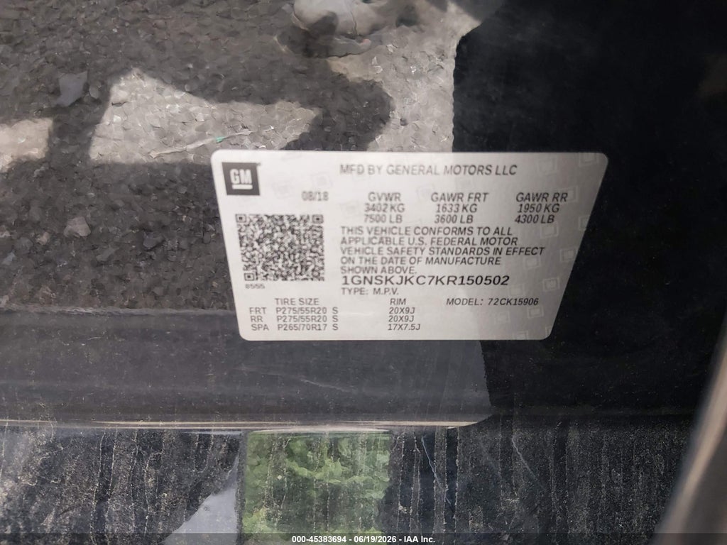 2019 Chevrolet Suburban Premier photo 9