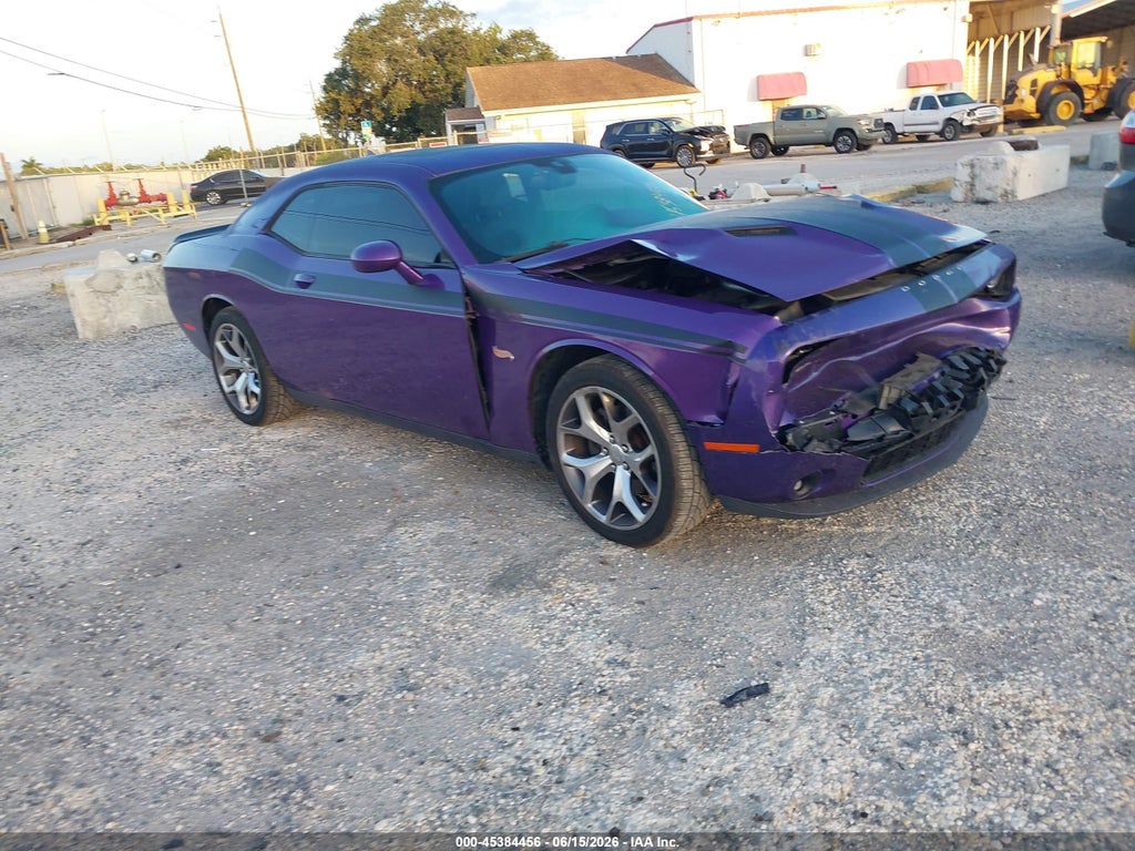 2C3CDZAG2GH153815 2016 DODGE CHALLENGER photo no. 1