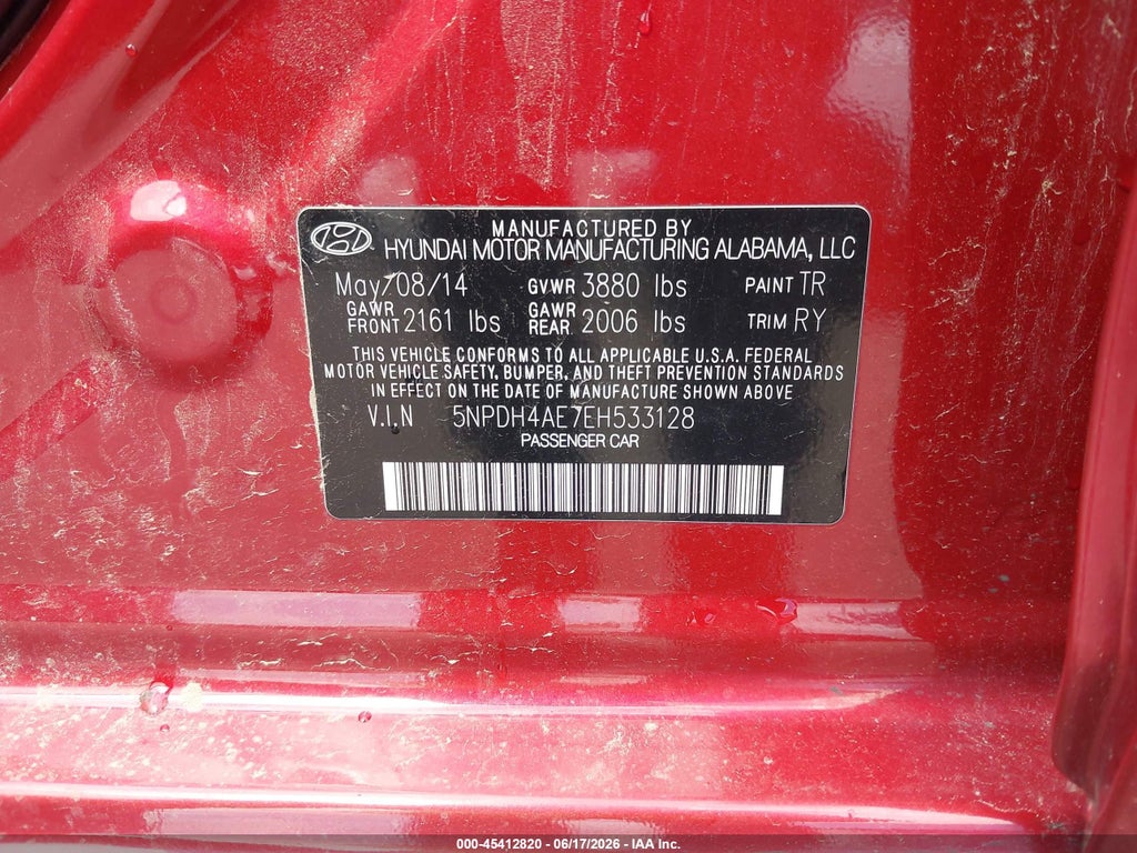 2014 Hyundai Elantra Limited photo 9