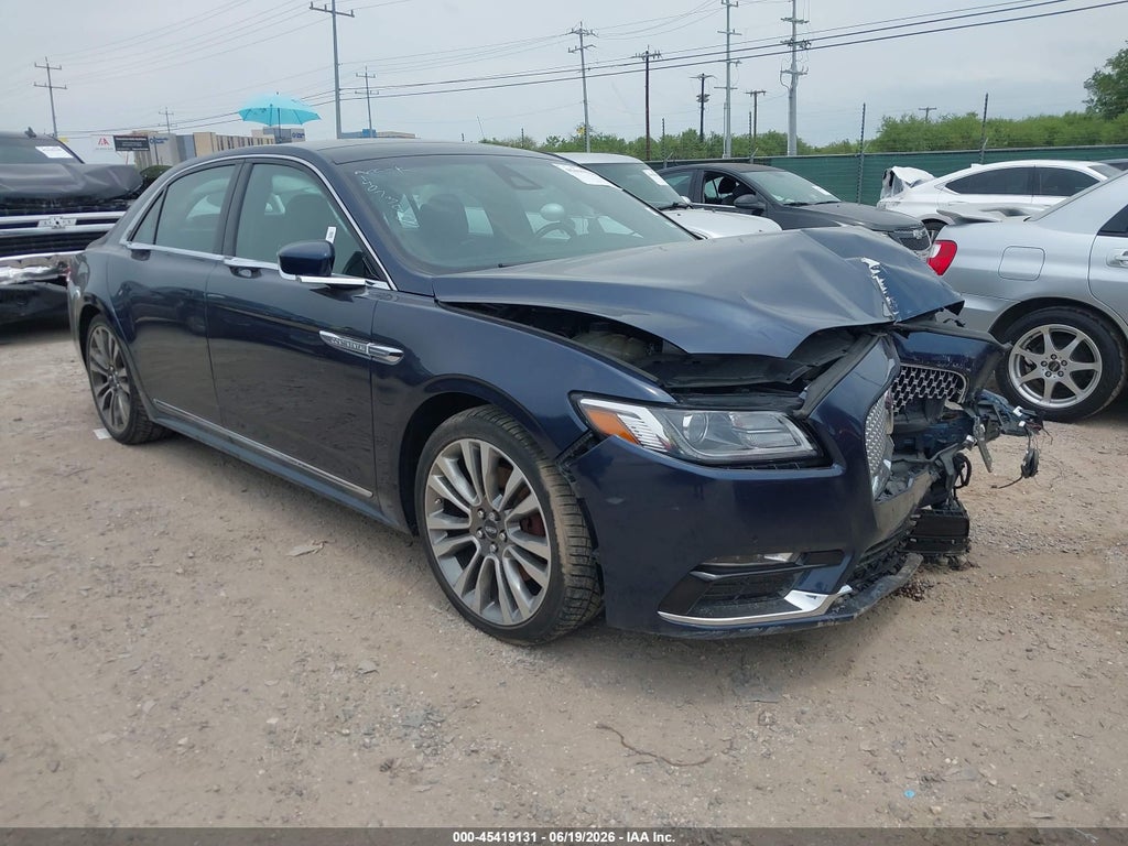 2017 LINCOLN CONTINENTAL