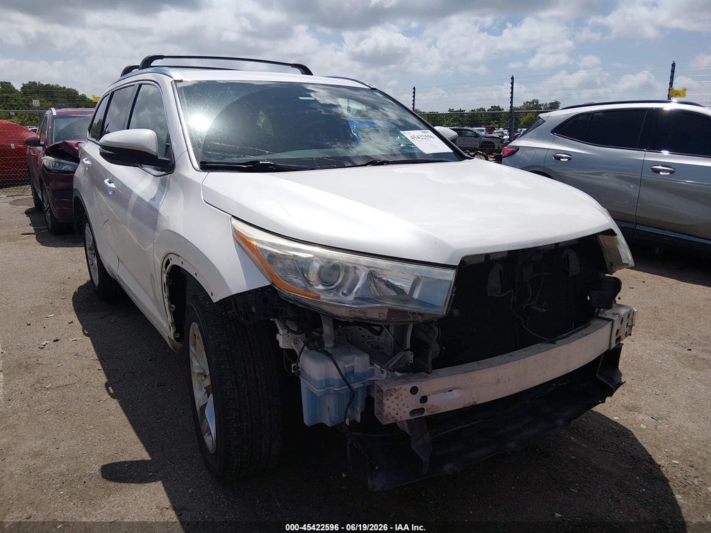 5TDYKRFH8FS080491 2015 TOYOTA HIGHLANDER photo no. 1