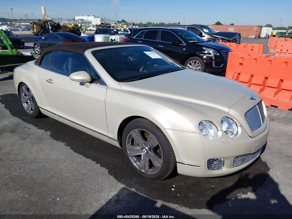 2008 BENTLEY CONTINENTAL GTC