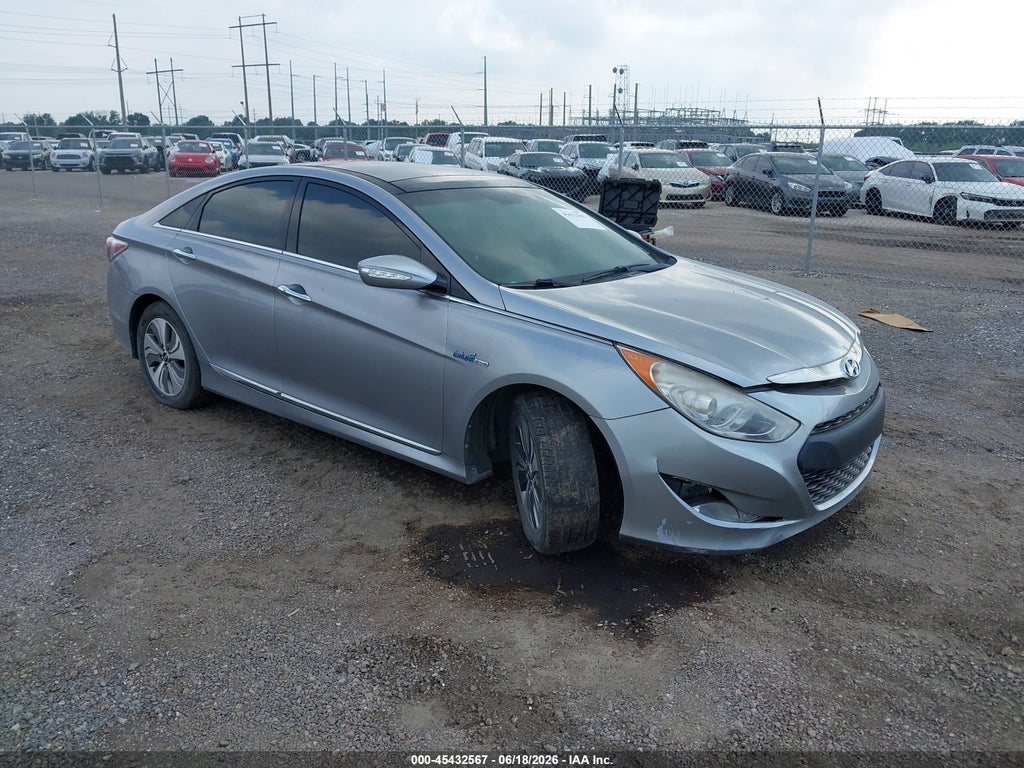 KMHEC4A47FA120690 2015 HYUNDAI SONATA HYBRID photo no. 1