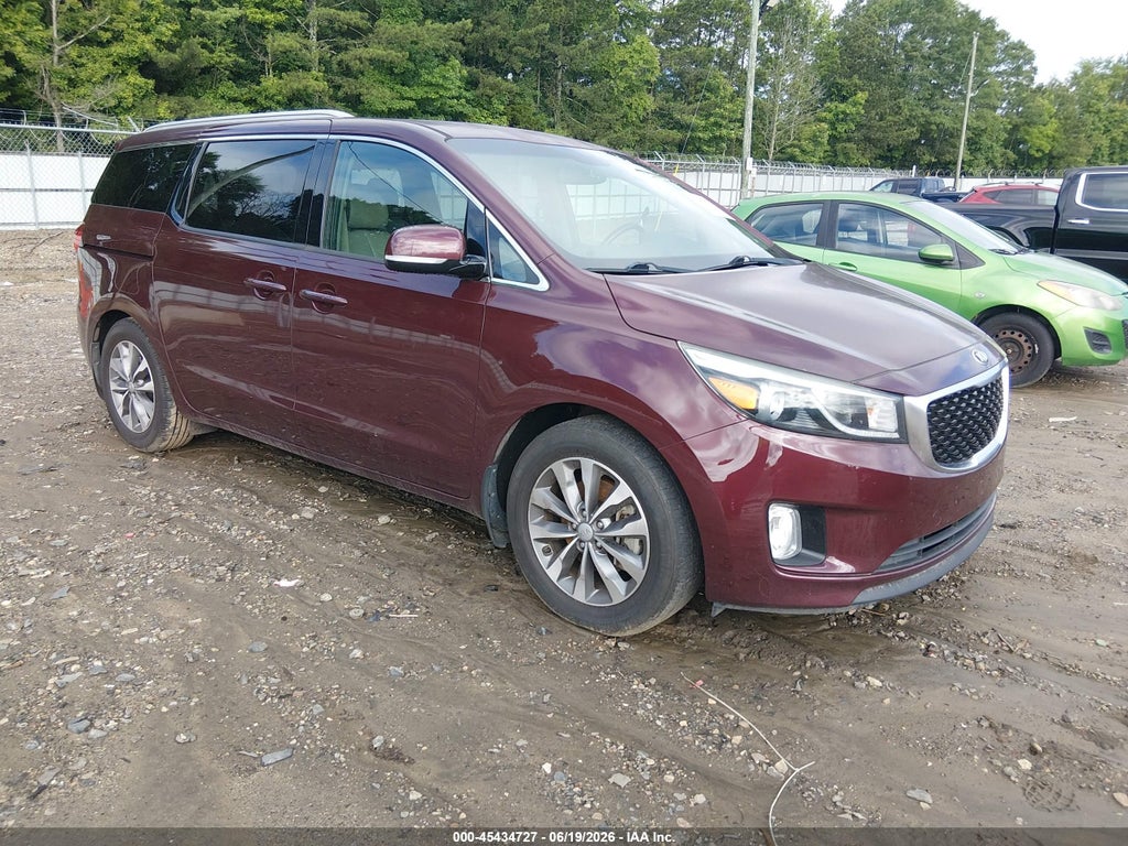 KNDMC5C1XG6181433 2016 KIA SEDONA photo no. 1
