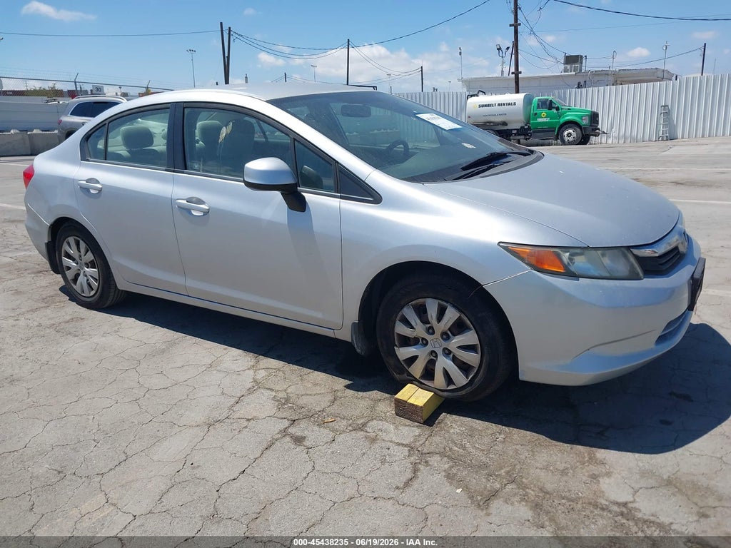 19XFB2F56CE310541 2012 HONDA CIVIC photo no. 1