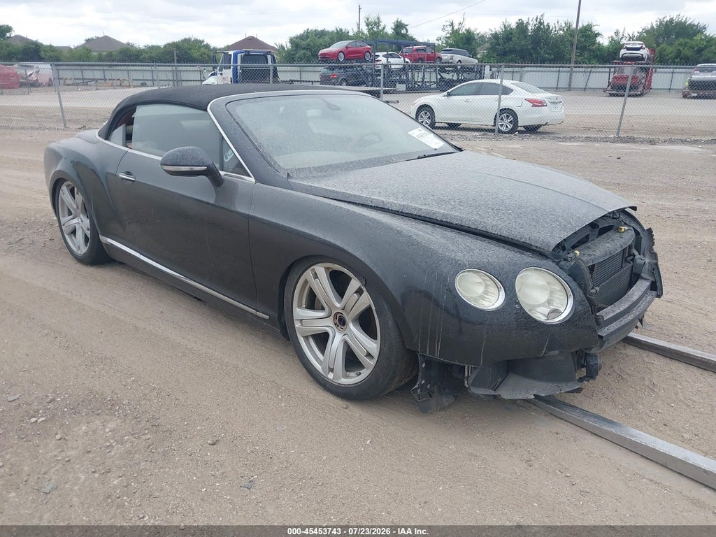 2012 BENTLEY CONTINENTAL GTC