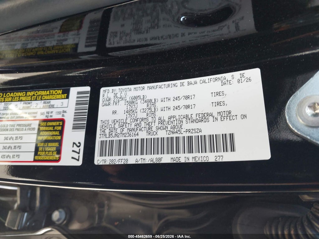 2026 Toyota Tacoma SR5 photo 9