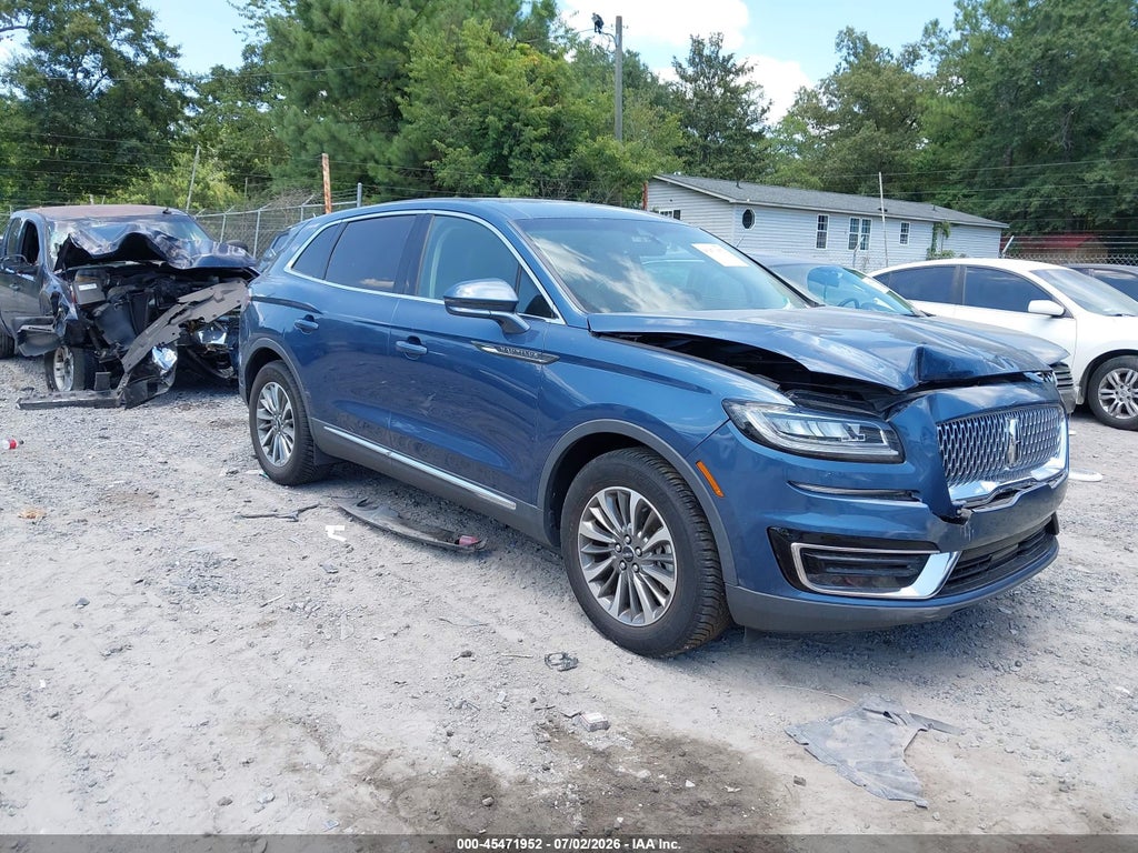 2019 LINCOLN NAUTILUS