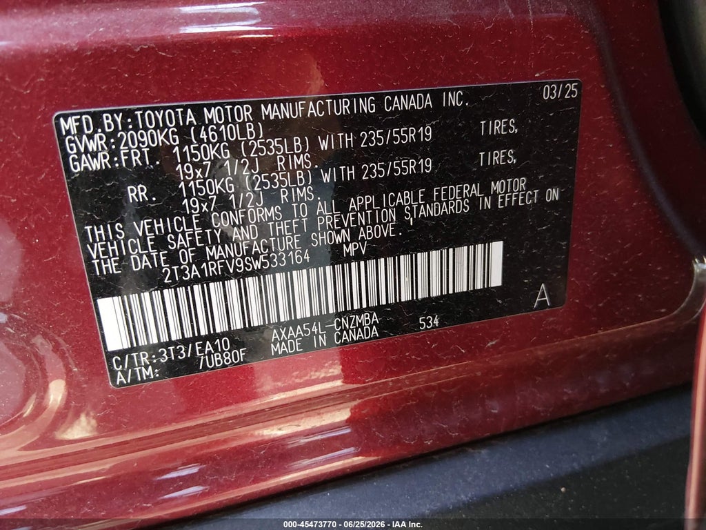 2025 Toyota RAV4 XLE Premium photo 9